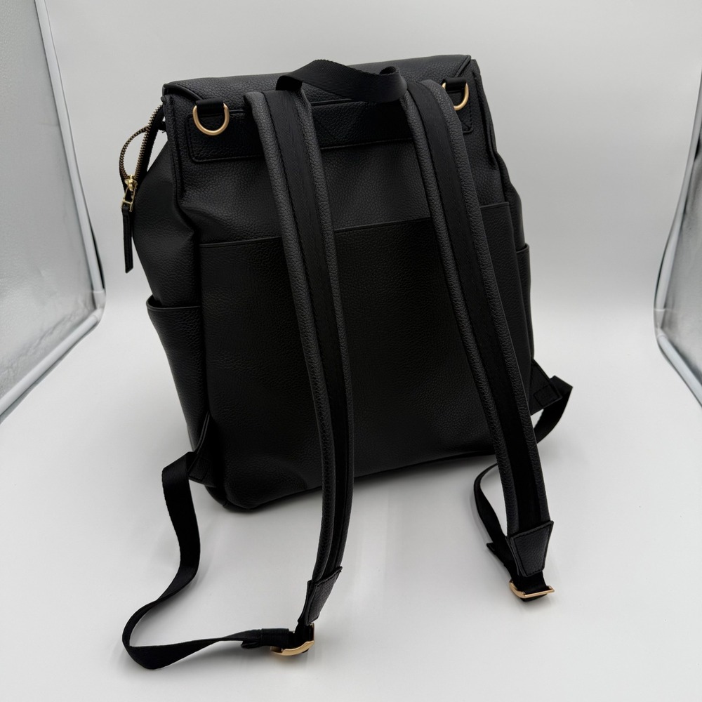 Freshly Picked Convertible Classic Diaper Bag II Backpack Large Vegan Leather - Picture 4 of 10